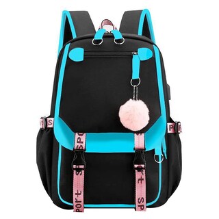 Foto 1 | Mochila Escolar Sanmadrola Resistente con Puerto de Carga USB - 21 Litros