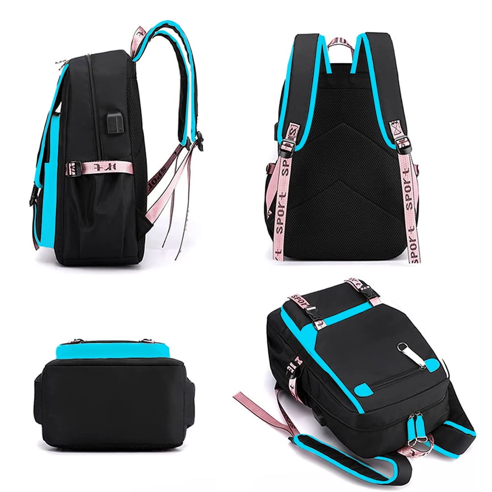 Foto 5 pulgar | Mochila Escolar Sanmadrola Resistente con Puerto de Carga USB - 21 Litros