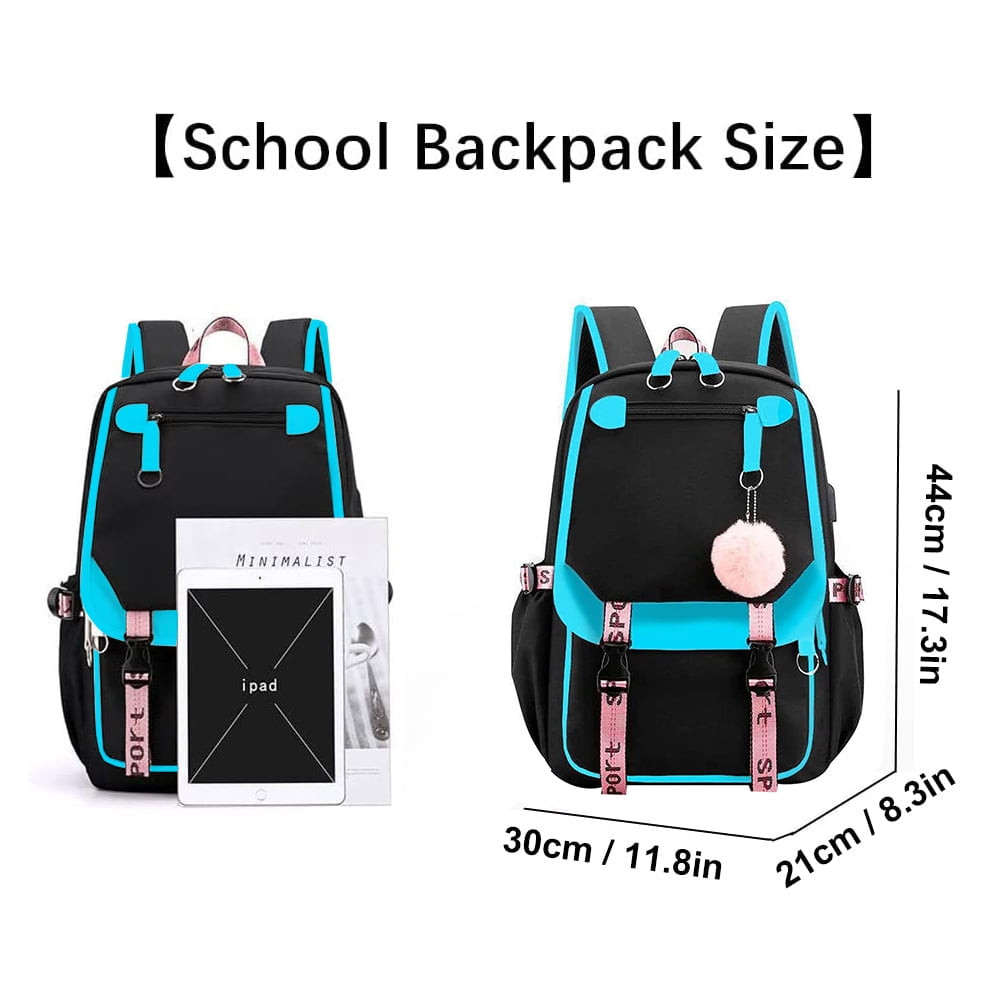 Foto 5 | Mochila Escolar Sanmadrola Resistente con Puerto de Carga USB - 21 Litros