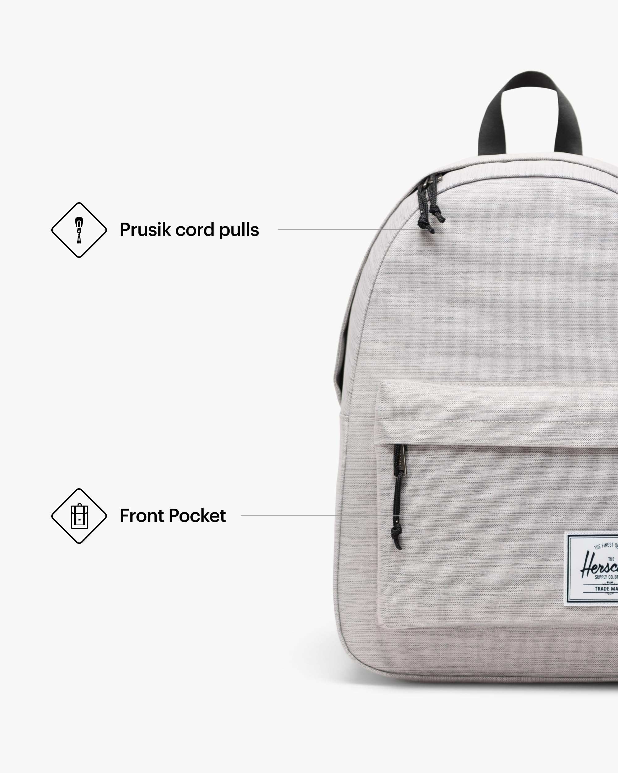 Foto 5 pulgar | Mochila Herschel Supply Co. Herschel Classic Gris Claro - Venta Internacional