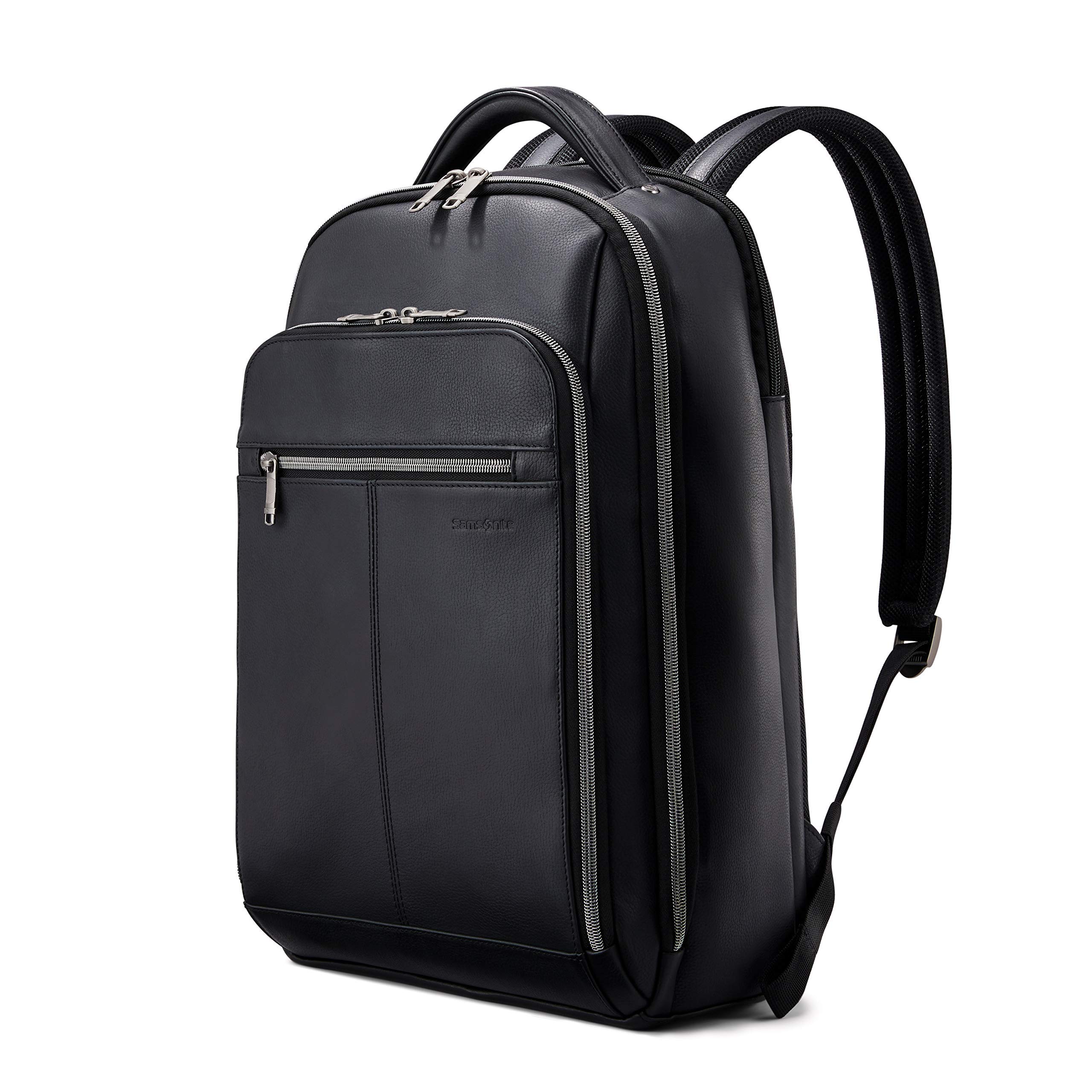 Foto 2 pulgar | Mochila Samsonite Classic De Piel Negra Para Portátil De 15.6 Pulgadas - Venta Internacional