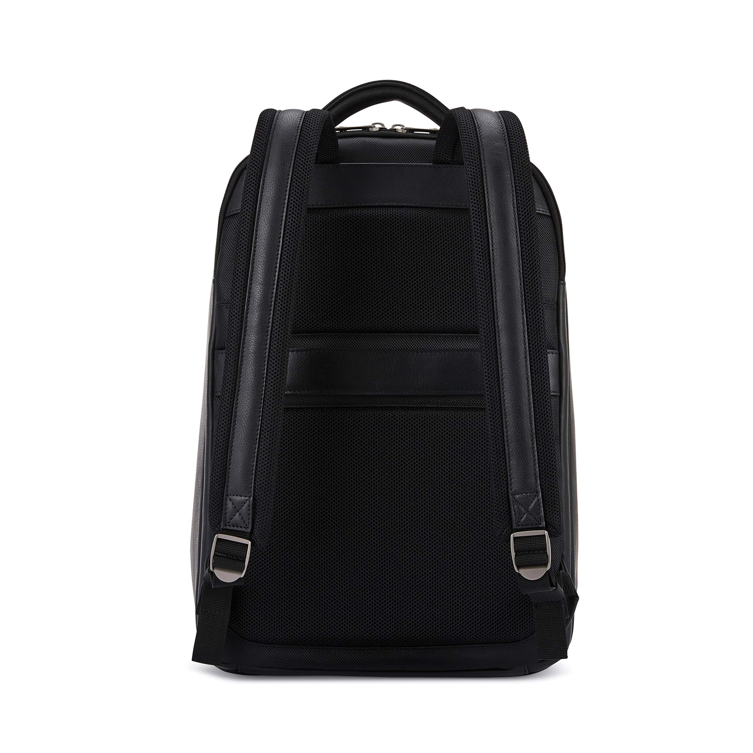 Foto 3 pulgar | Mochila Samsonite Classic De Piel Negra Para Portátil De 15.6 Pulgadas - Venta Internacional