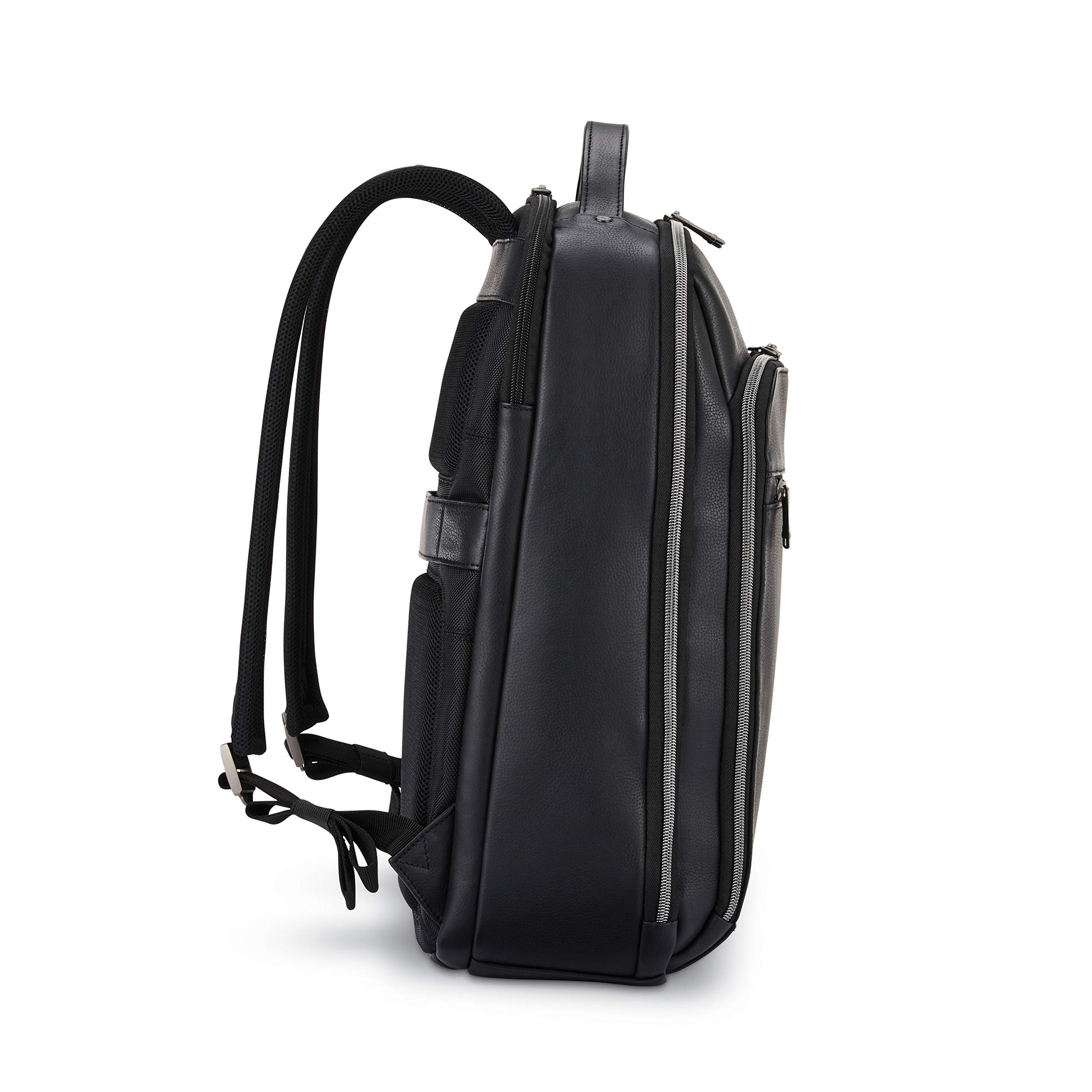 Foto 4 pulgar | Mochila Samsonite Classic De Piel Negra Para Portátil De 15.6 Pulgadas - Venta Internacional