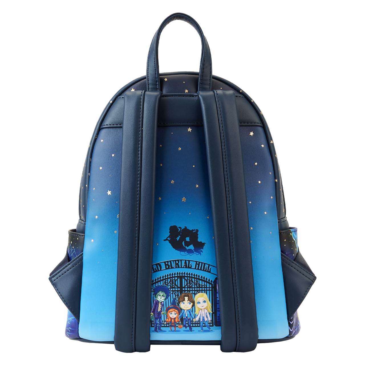 Foto 6 pulgar | Mochila Loungefly Disney Hocus Pocus con Póster de Piel Vegana - Venta Internacional