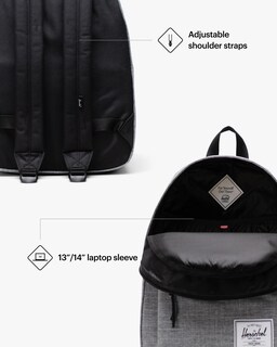 Foto 3 | Mochila Herschel Supply Co. Herschel Classic Raven Crosshatch - Venta Internacional