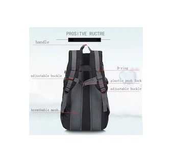 Foto 6 | Mochila de Viaje Trekking Excursion 39l Impermeable - Venta Internacional