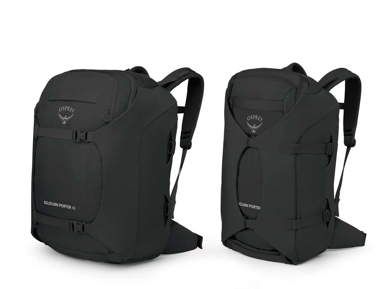 Foto 4 pulgar | Mochila de Viaje Osprey Sojourn Porter 46L Negra - Venta Internacional