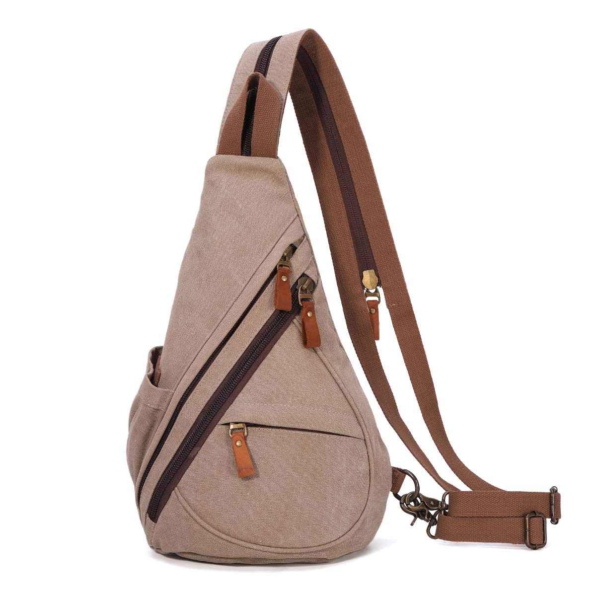Foto 2 pulgar | Mochila Bandolera Pequeña de Lona Sling Bag - Venta Internacional