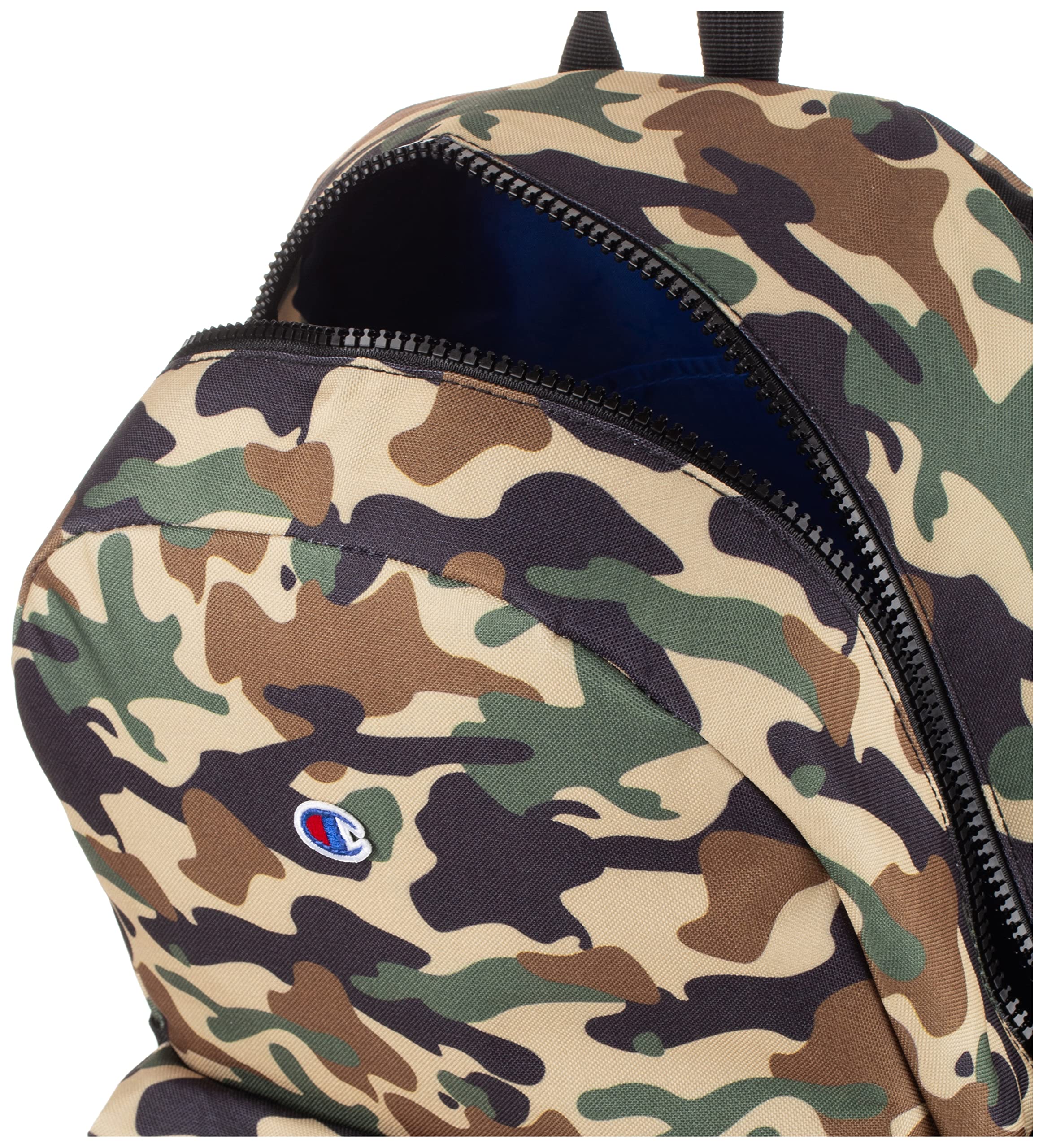 Foto 6 pulgar | Mochila Champion Manuscript Green Con Bolsillo Frontal - Venta Internacional