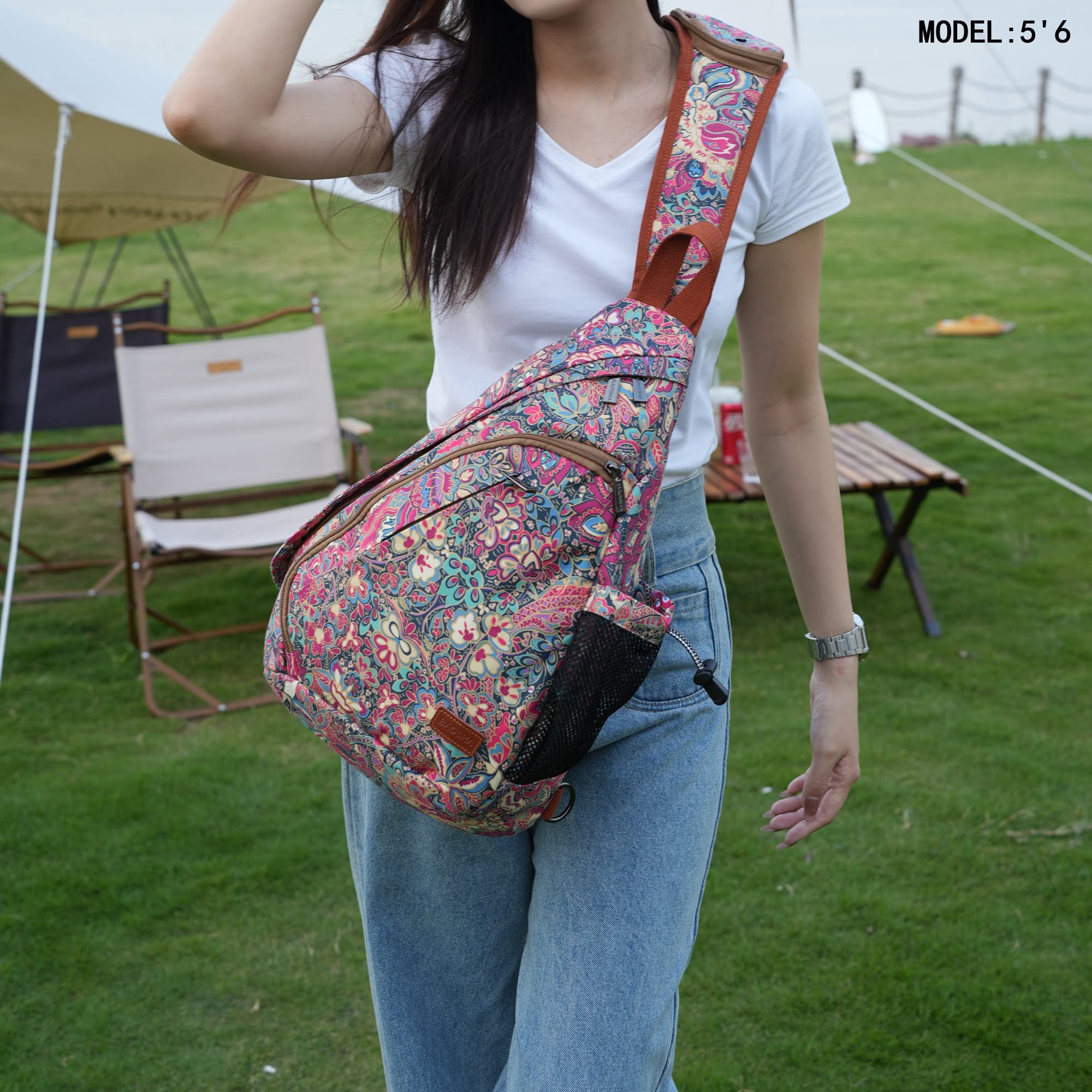 Foto 8 pulgar | Mochila Bandolera Baosha Xb-04 Mochila de Viaje y Senderismo - Venta Internacional