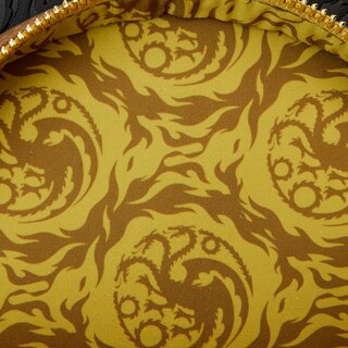 Foto 3 | Mochila Loungefly House of The Dragon Crown de Cuero Vegano - Venta Internacional