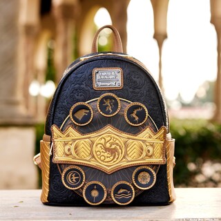 Foto 4 | Mochila Loungefly House of The Dragon Crown de Cuero Vegano - Venta Internacional