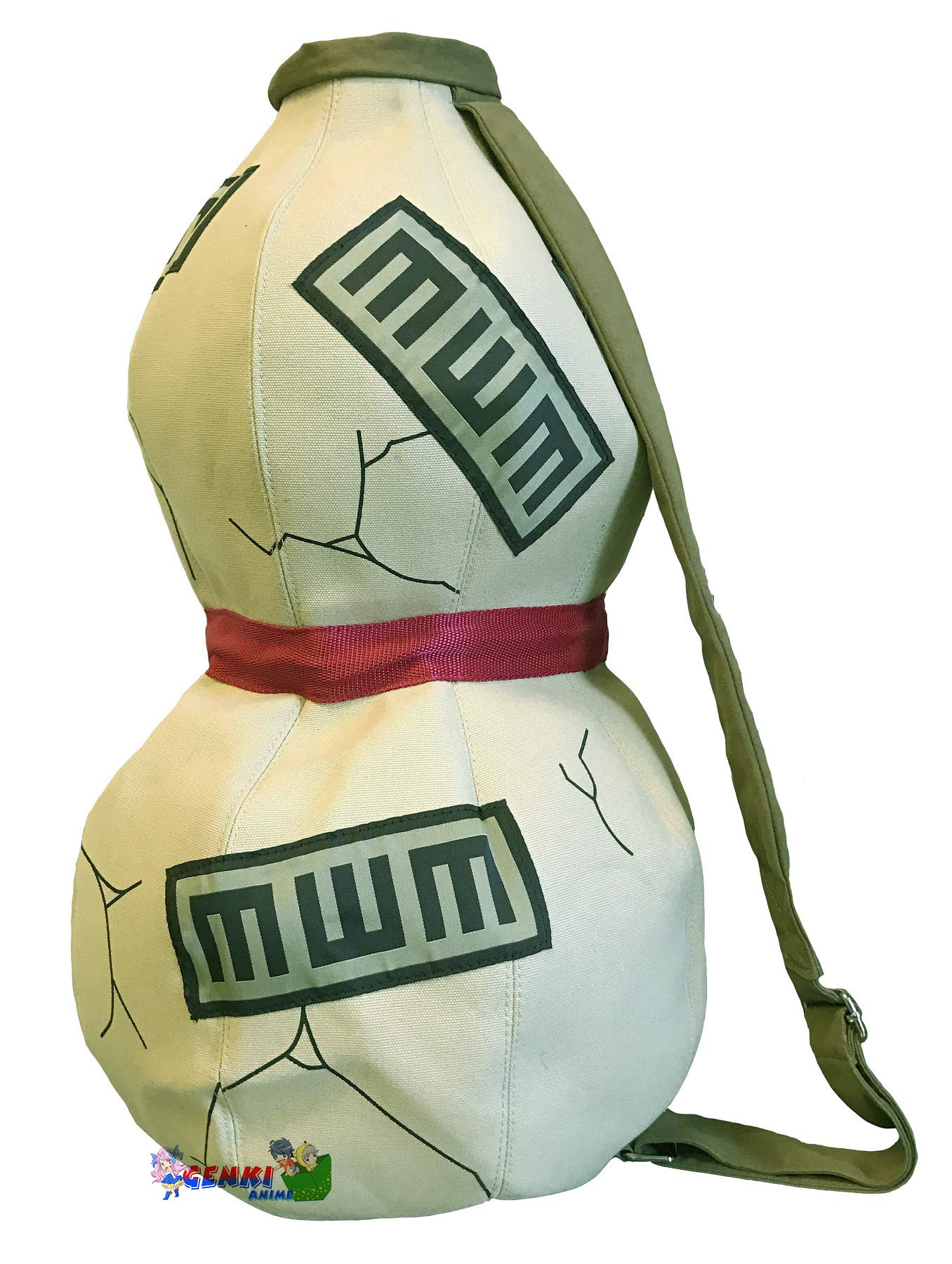 Foto 3 pulgar | Mochila Jewuno Naruto Gaara's Gourd con Licencia Oficial - Venta Internacional