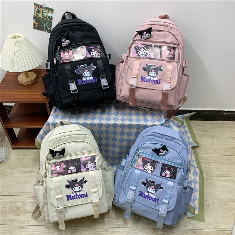 Foto 3 pulgar | Mochila Escolar Mori Girl My Melody De Poliéster - Venta Internacional