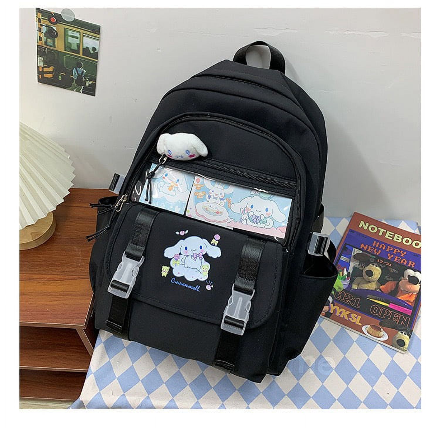 Foto 6 pulgar | Mochila Escolar Mori Girl My Melody De Poliéster - Venta Internacional