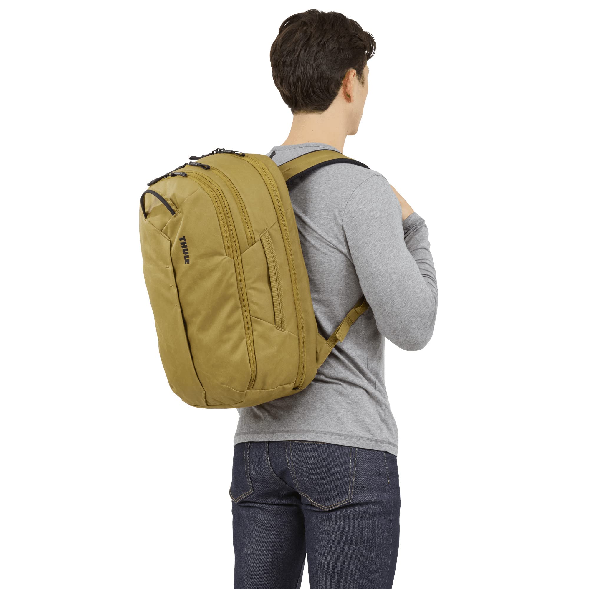 Foto 4 | Mochila Thule Aion Travel 28 L Nutria Poliéster Reciclado - Venta Internacional