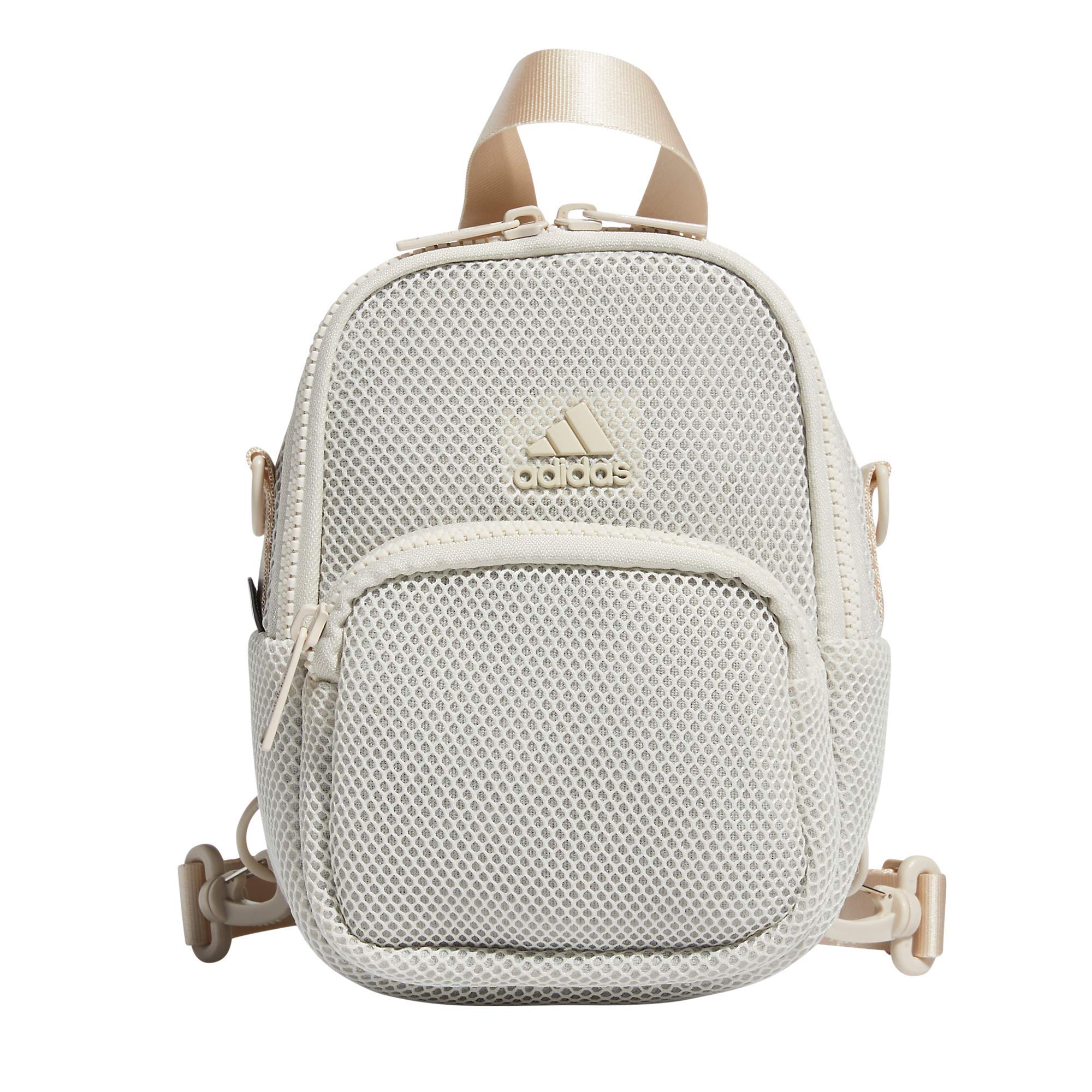 Foto 2 pulgar | Mochila Adidas Airmesh Mini Beige para Mujer - Venta Internacional