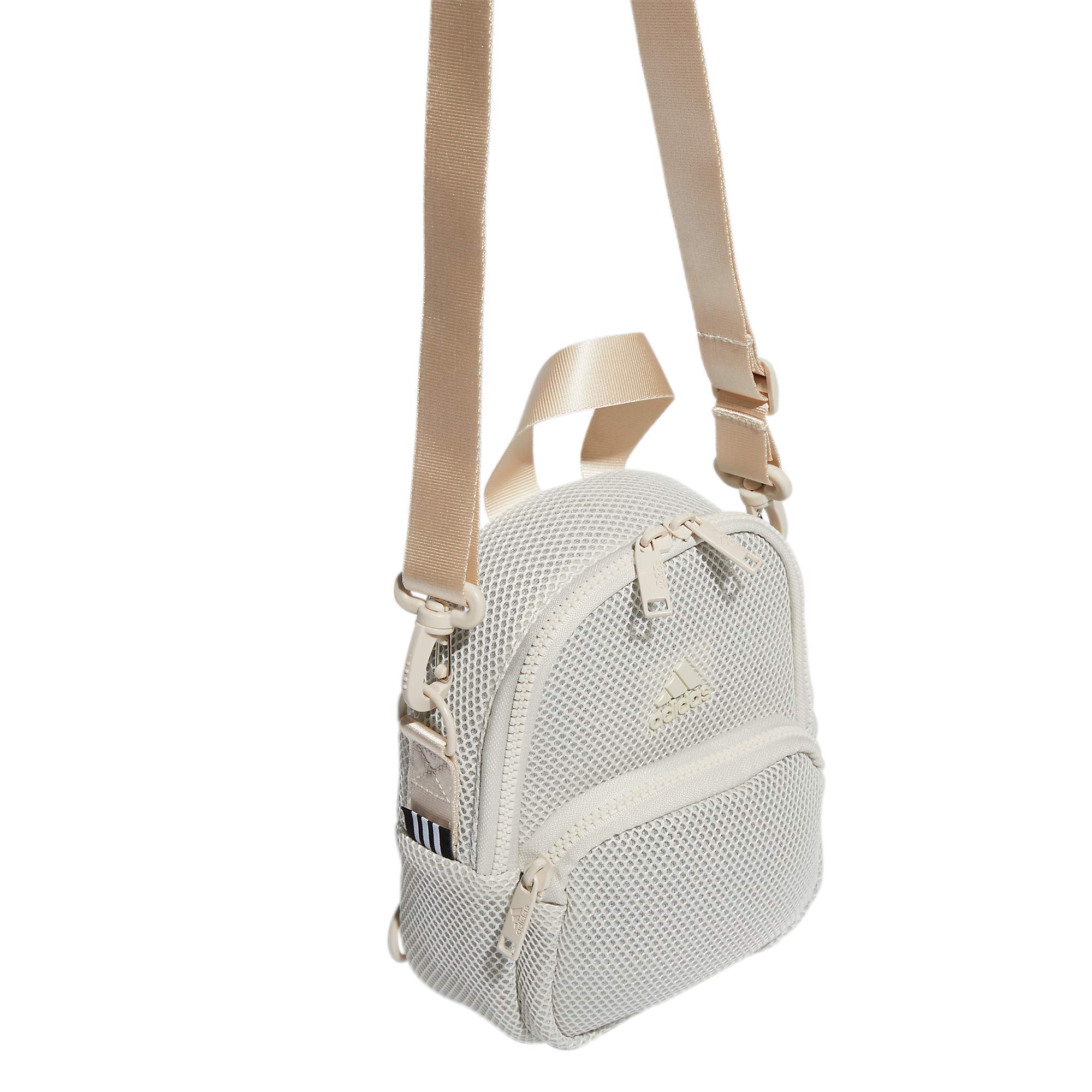 Foto 6 pulgar | Mochila Adidas Airmesh Mini Beige para Mujer - Venta Internacional