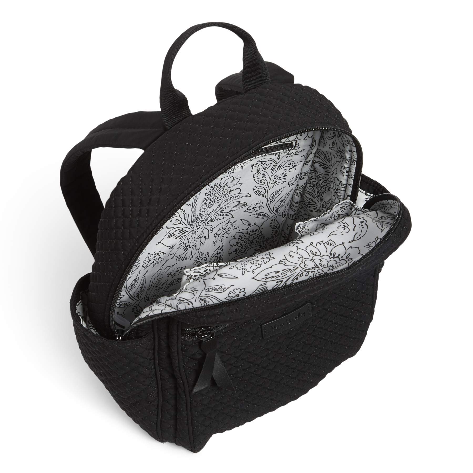 Foto 4 pulgar | Mochila Vera Bradley de Microfibra Pequeña True Black para Mujer - Venta Internacional