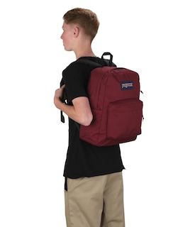 Foto 7 | Mochila JanSport Superbreak Rojo - Venta Internacional