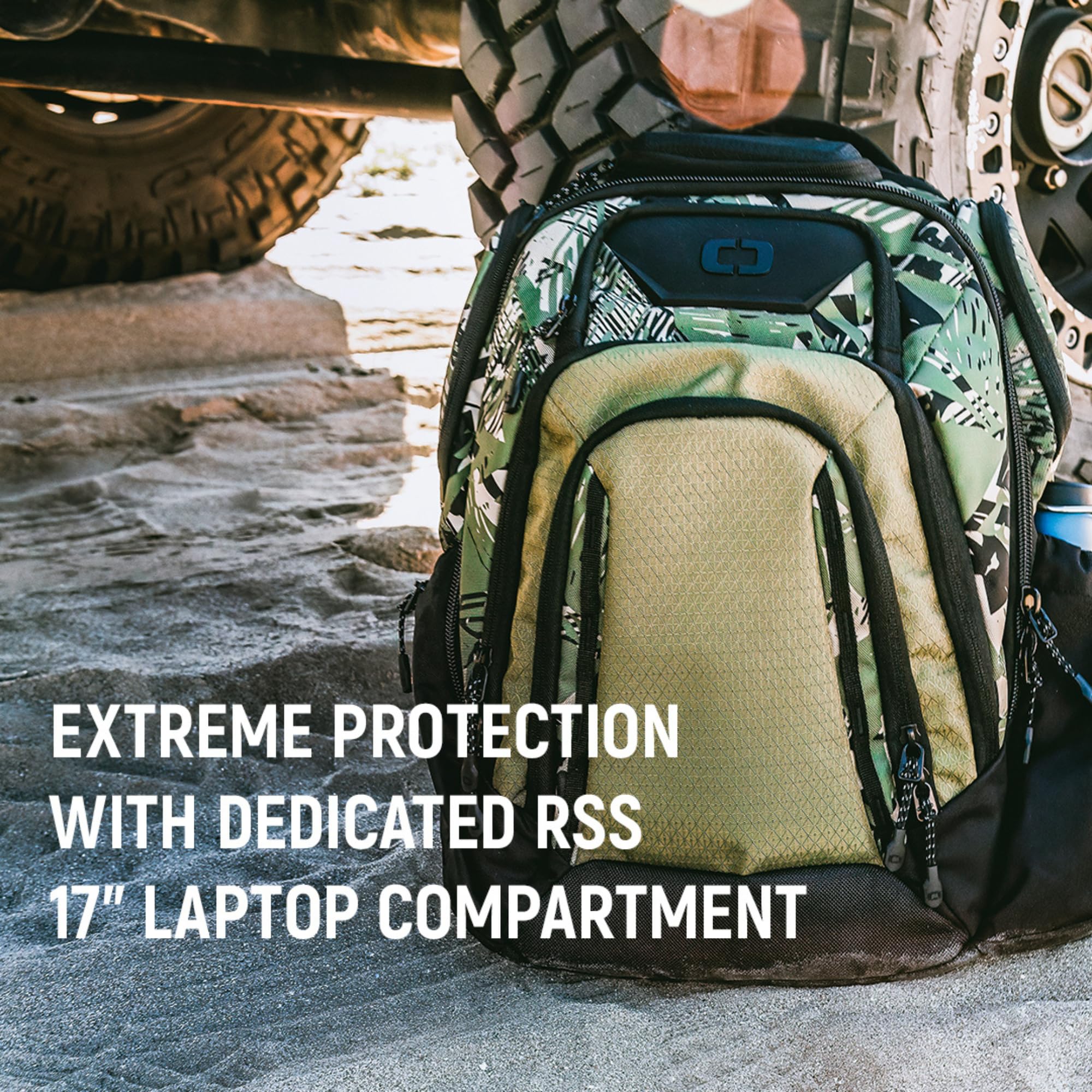 Foto 5 | Mochila Ogio Renegade Pro Renegade Pro Woodcut Polka - Venta Internacional