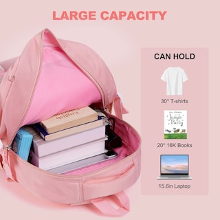 Foto 2 | Mochila Escolar Vbiger Impermeable de Nylon con Forma de Conejo para Niñas