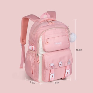 Foto 6 | Mochila Escolar Vbiger Impermeable de Nylon con Forma de Conejo para Niñas