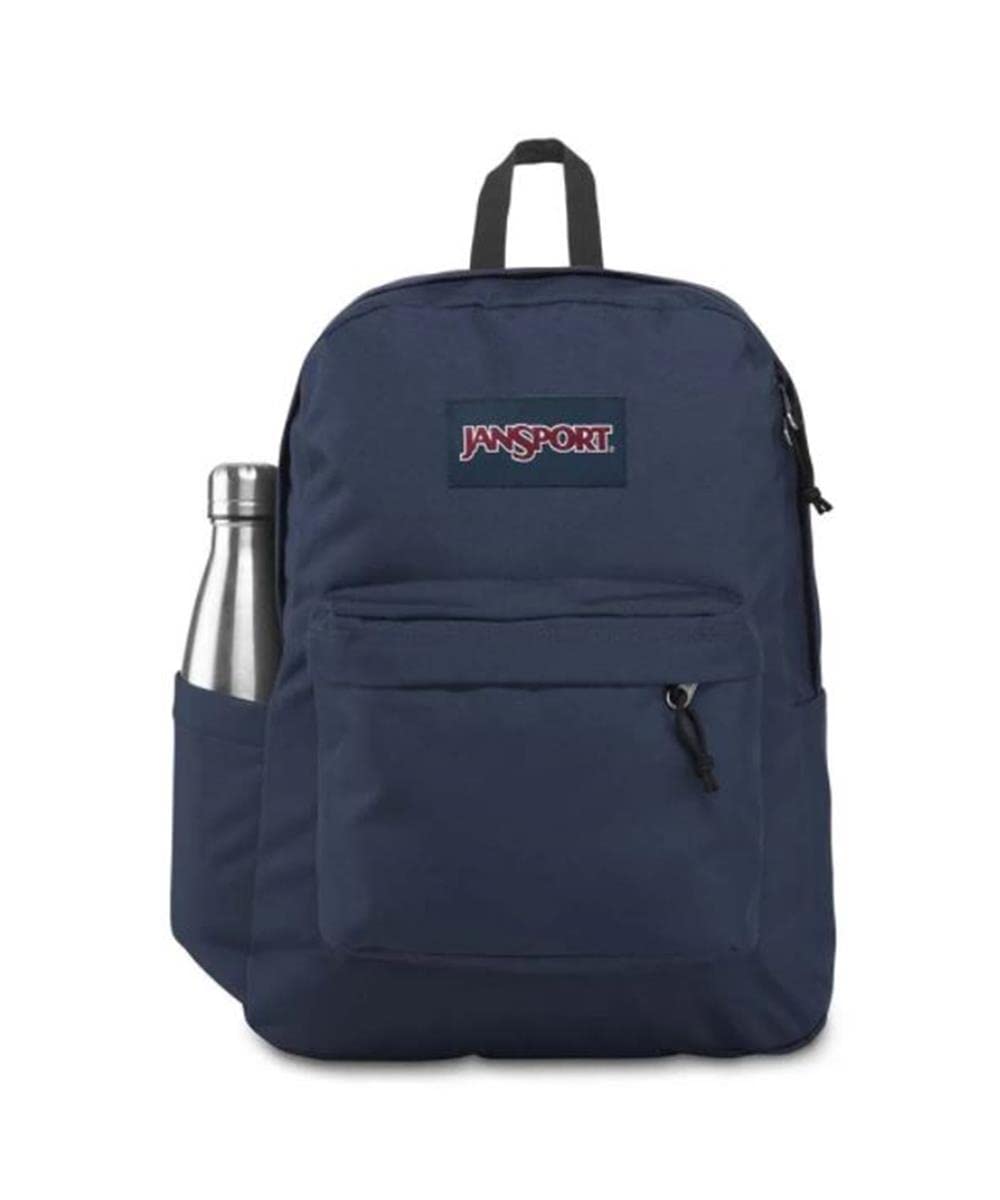 Foto 4 pulgar | Mochila Jansport Superbreak Duradera y Ligera Azul Marino - Venta Internacional