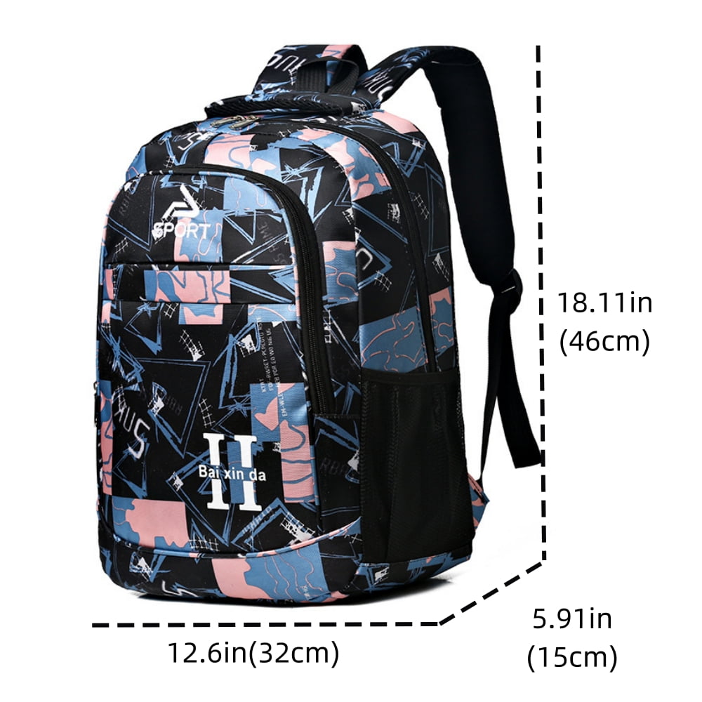 Foto 8 pulgar | Mochila Escolar Pregoods Shop para Niñas de Nailon Rosa - Venta Internacional