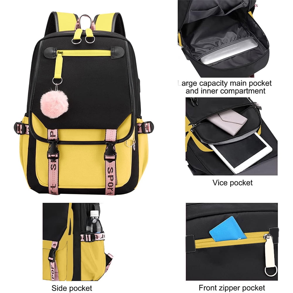 Foto 4 pulgar | Mochila Escolar Sanmadrola Resistente 21 Litros para Niñas - Venta Internacional