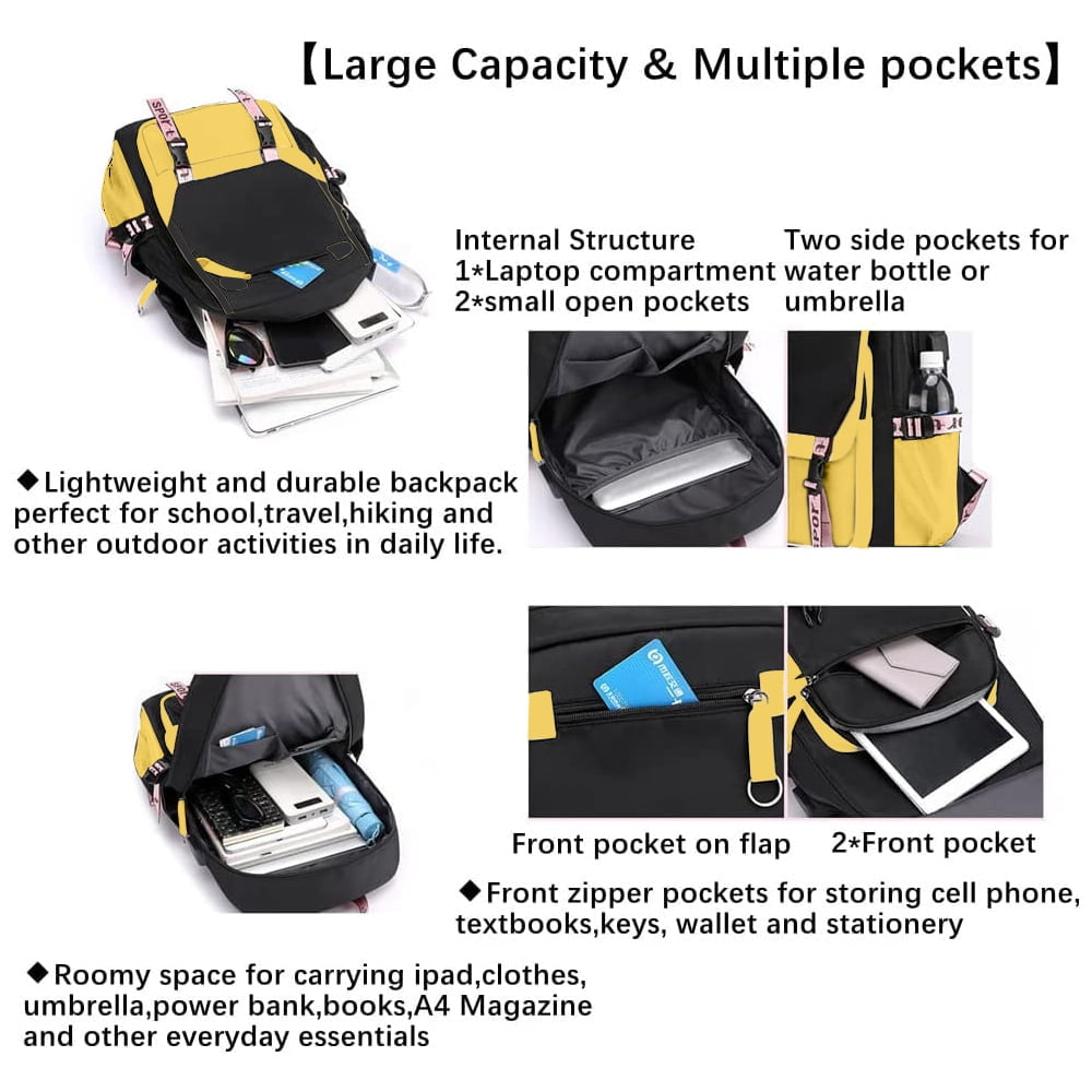 Foto 8 pulgar | Mochila Escolar Sanmadrola Resistente 21 Litros para Niñas - Venta Internacional