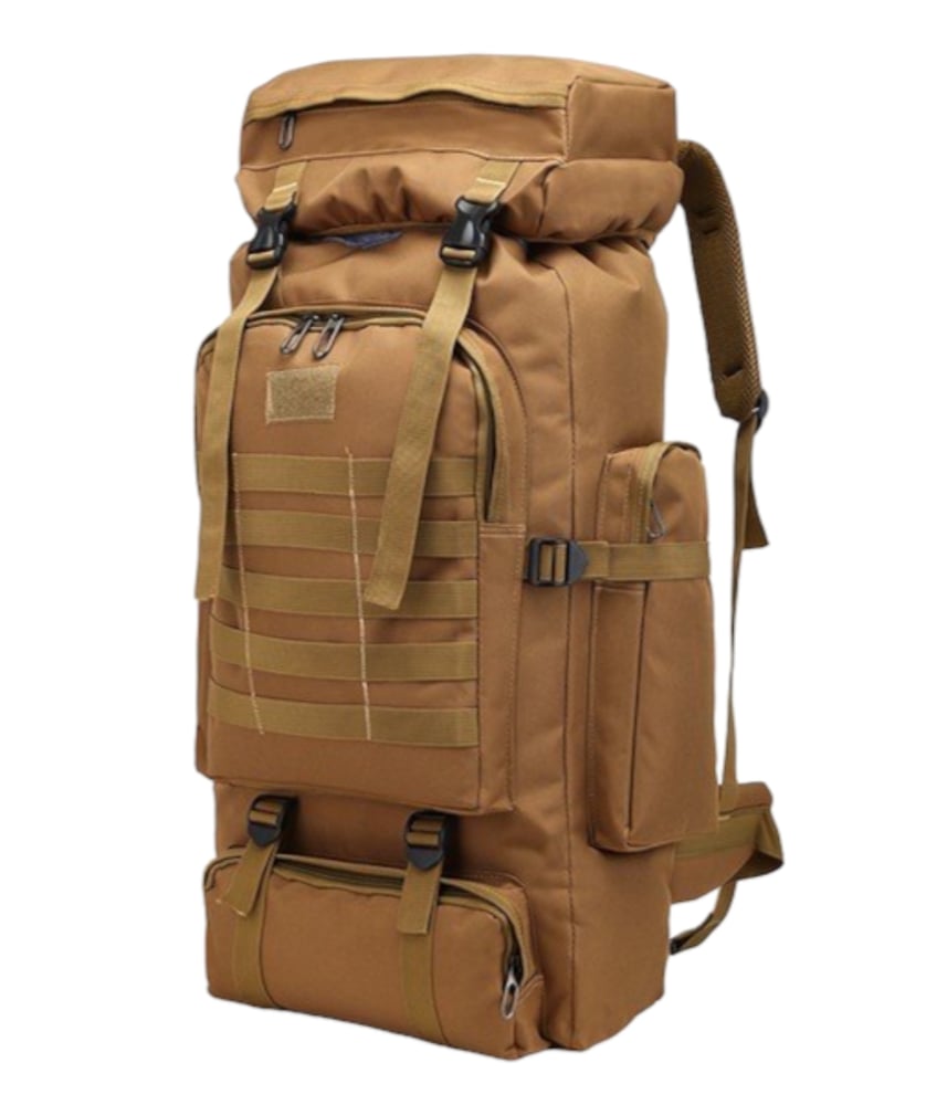 Foto 2 | Mochila Campaign 80l de Estilo Militar Impermeable para Acampar - Venta Internacional