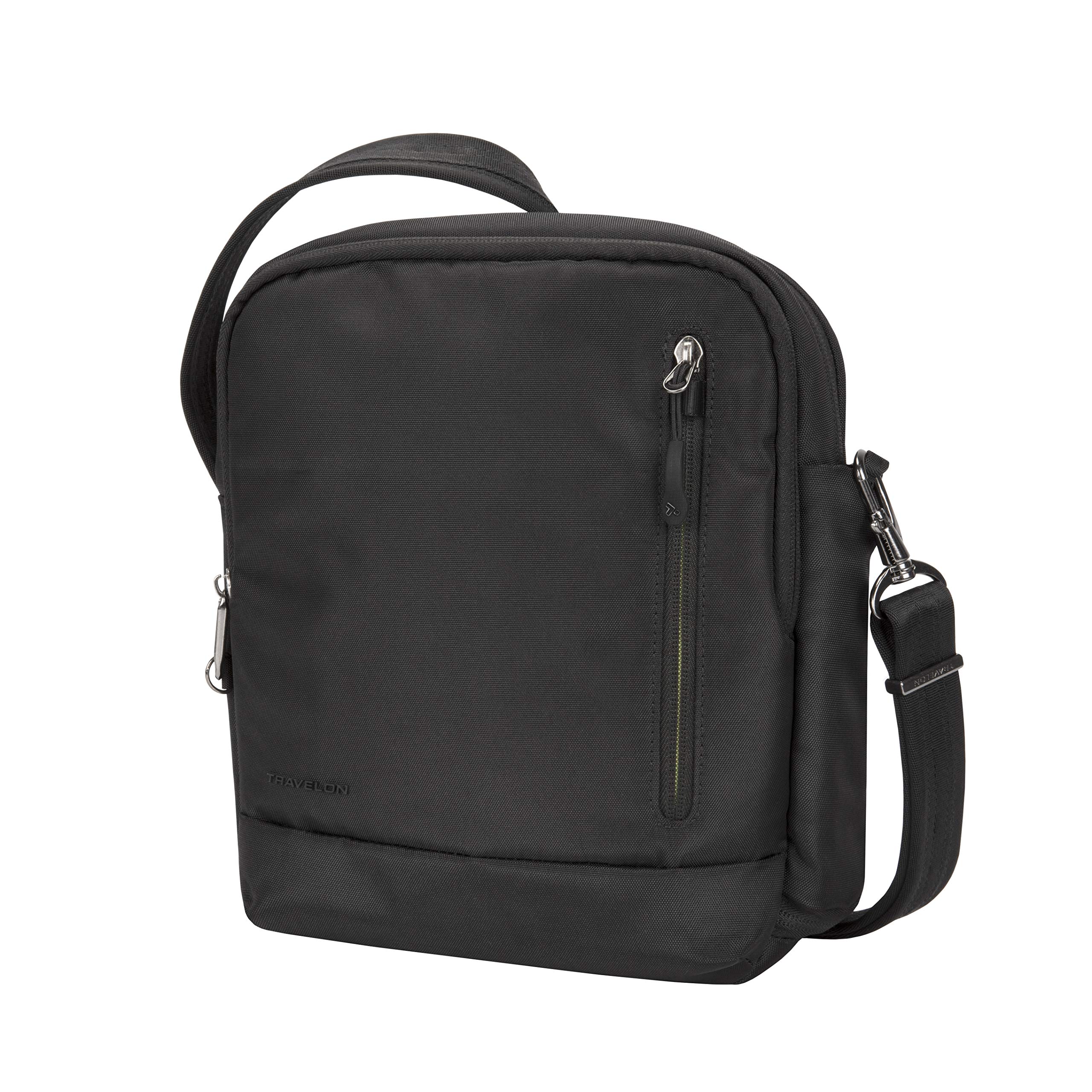 Bolsa Travelon Antirrobo Urban Tour Negra con Bloque RFID - Talla Única