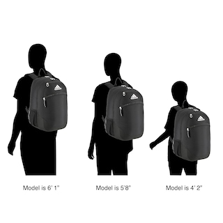 Foto 6 | Mochila Adidas Striker 2 Team Negra - Venta Internacional