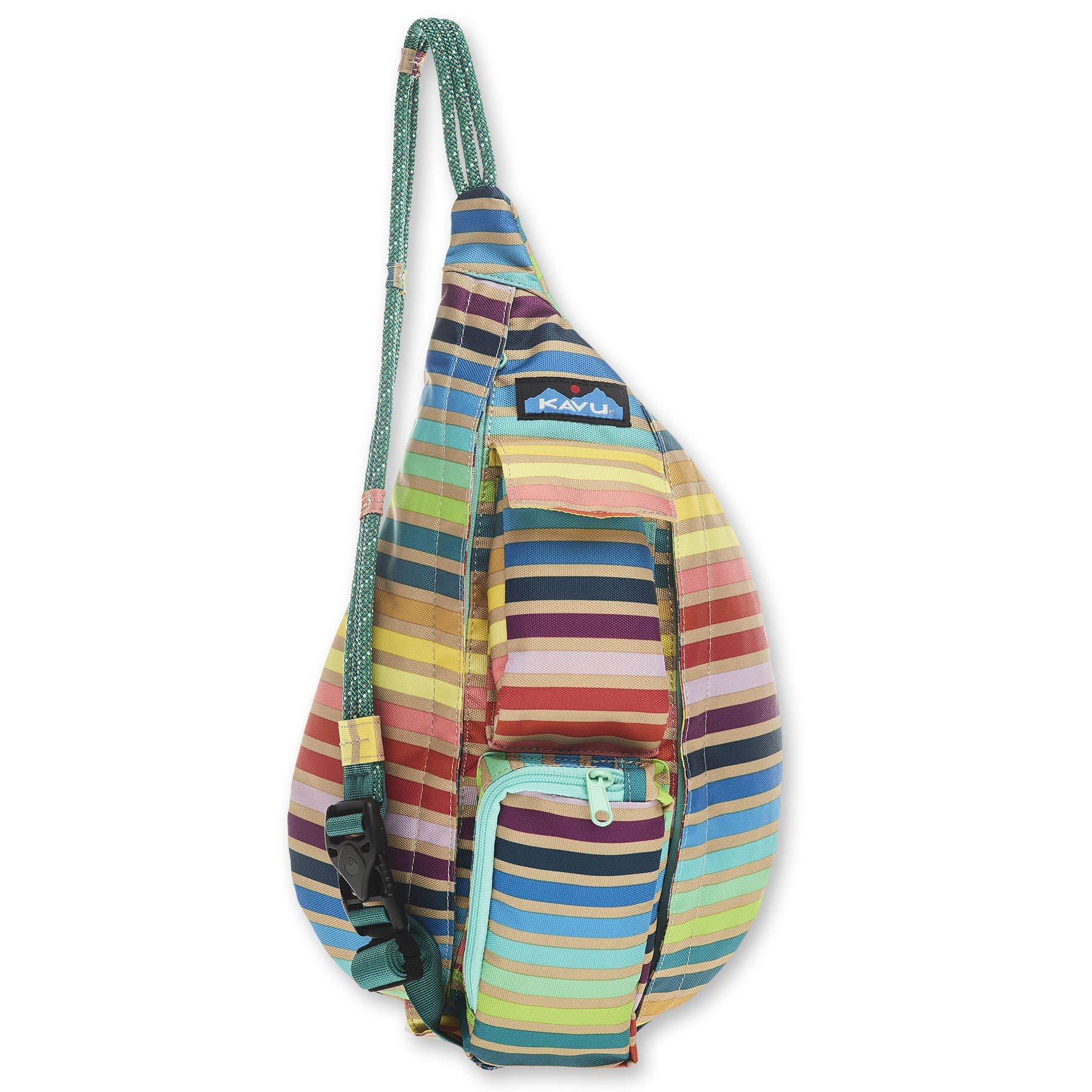 Foto 2 pulgar | Minimochila Kavu Minirope Summer Stripe Resistente al Agua - Venta Internacional