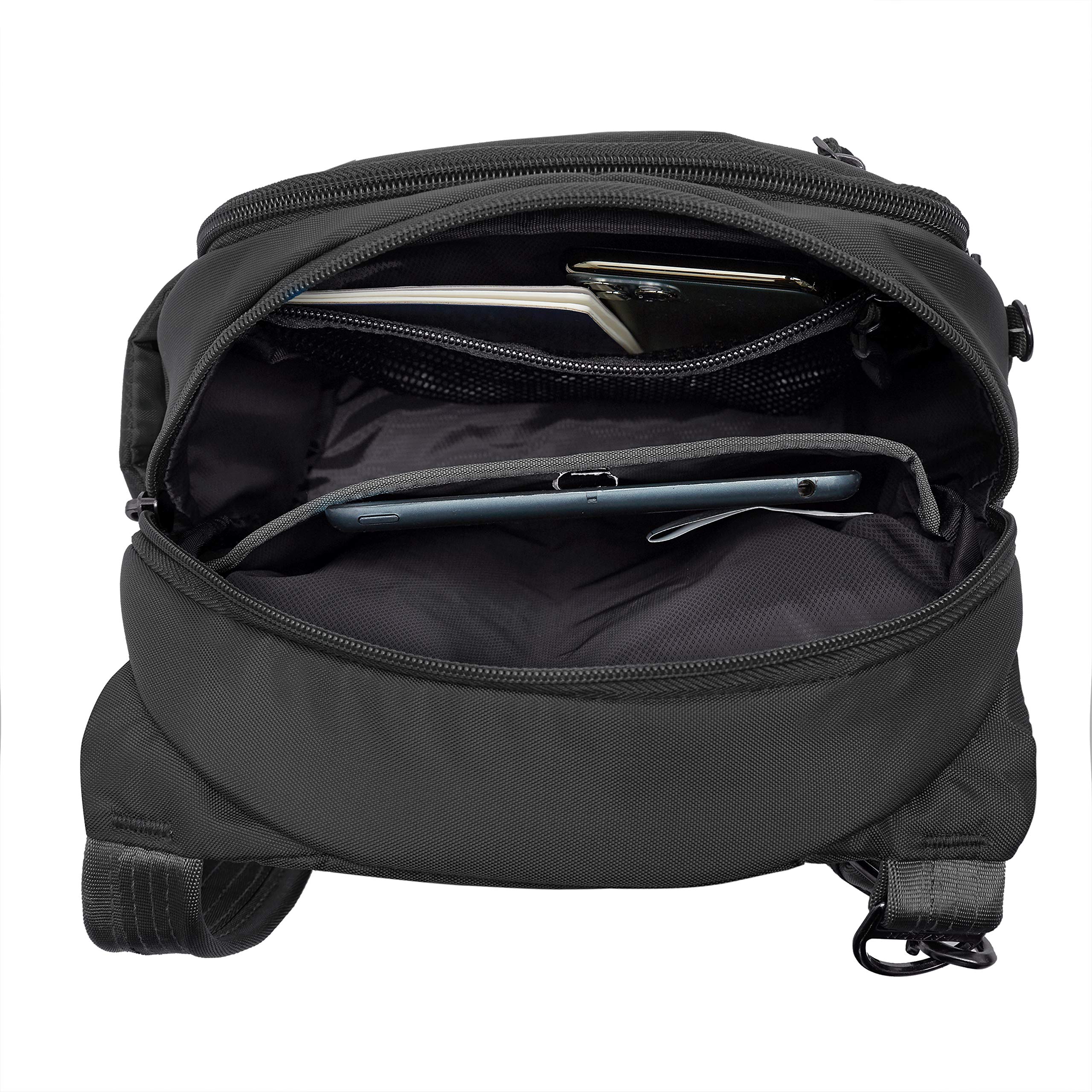 Foto 4 pulgar | Bolsa Travelon Anti-theft Active Tour Negra 23 x 28 x 9 Cm - Venta Internacional