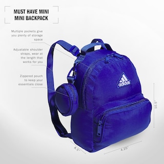 Foto 2 | Mochila Adidas Must Have Mini Azul - Venta Internacional