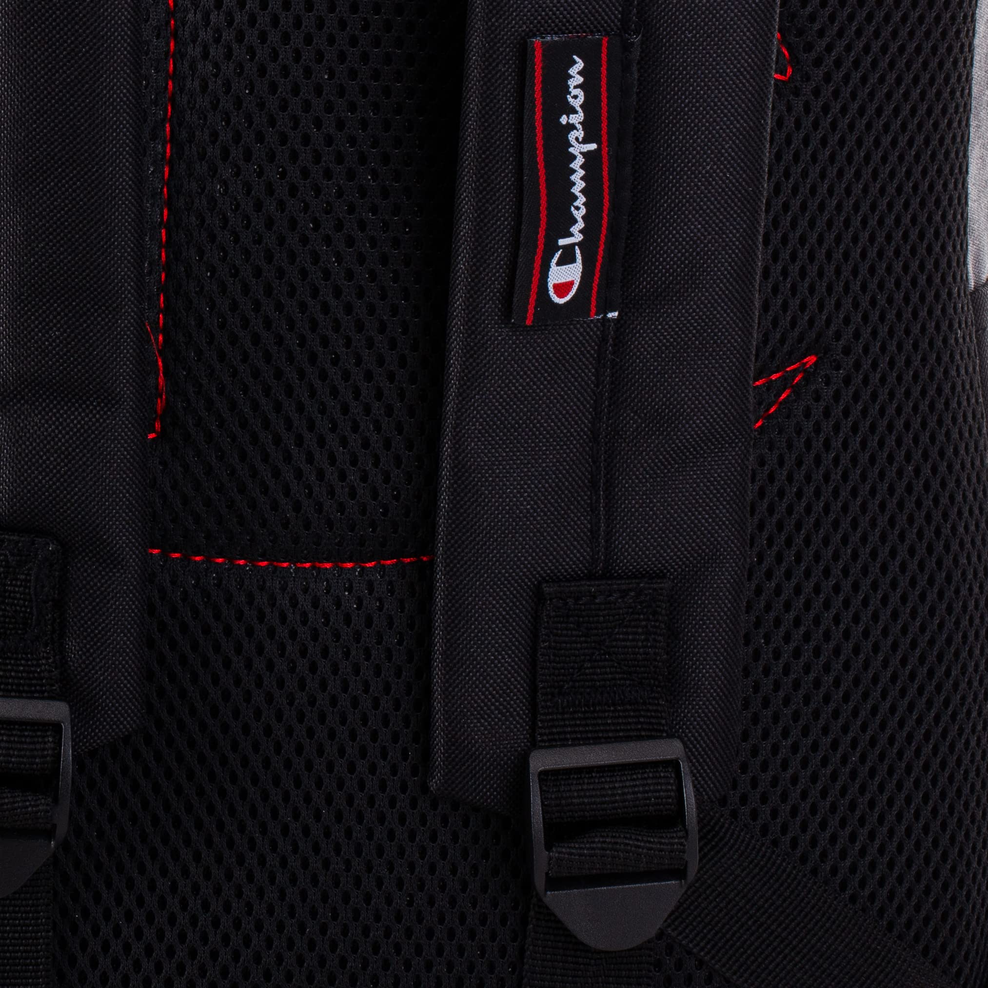 Foto 5 pulgar | Mochila Champion Manuscript Gris Jaspeado Unisex - Venta Internacional