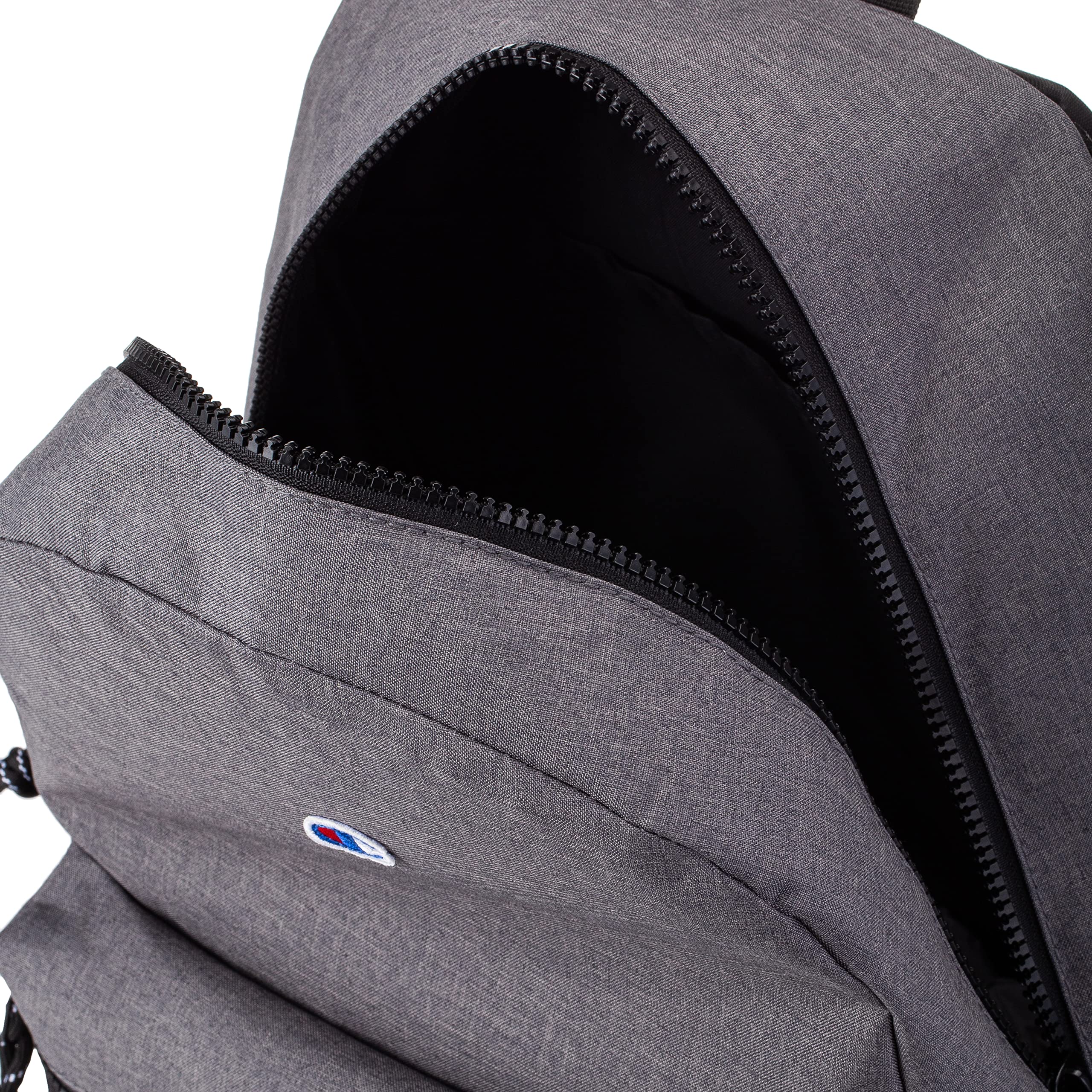 Foto 6 pulgar | Mochila Champion Manuscript Gris Jaspeado Unisex - Venta Internacional