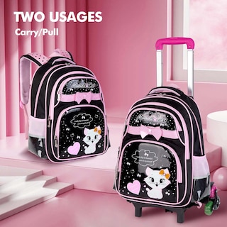 Foto 6 | Mochila Rodante Vibiger Negra de 6 Ruedas - Venta Internacional