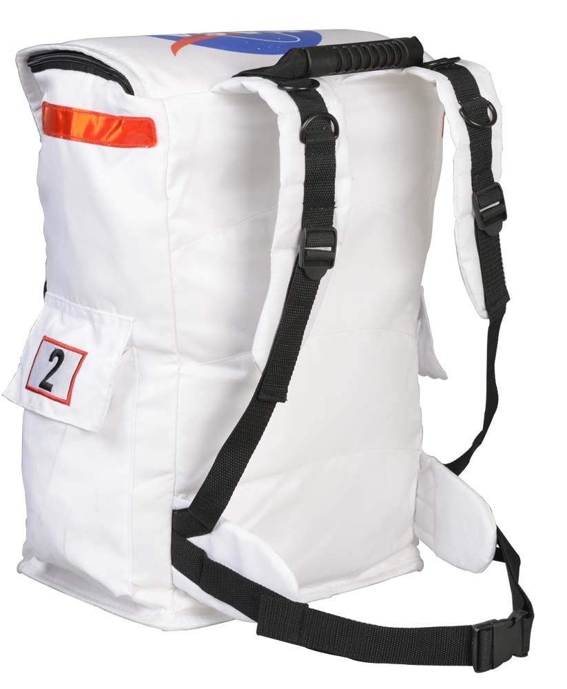 Foto 3 | Mochila Aeromax Jr. Astronaut Blanca con Parches de la NASA - Venta Internacional