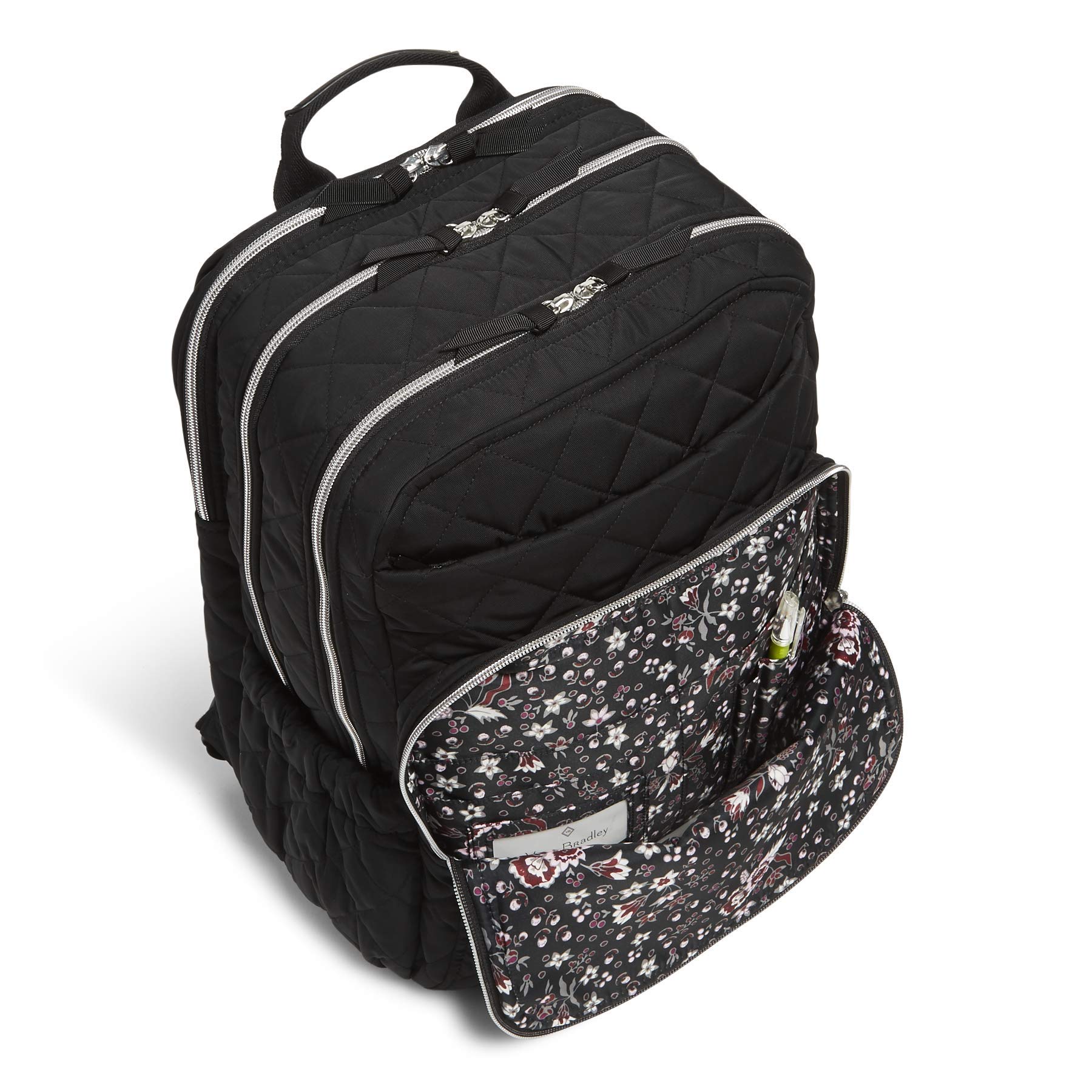 Foto 3 pulgar | Mochila Vera Bradley Performance Twill Xl Campus Negra - Venta Internacional