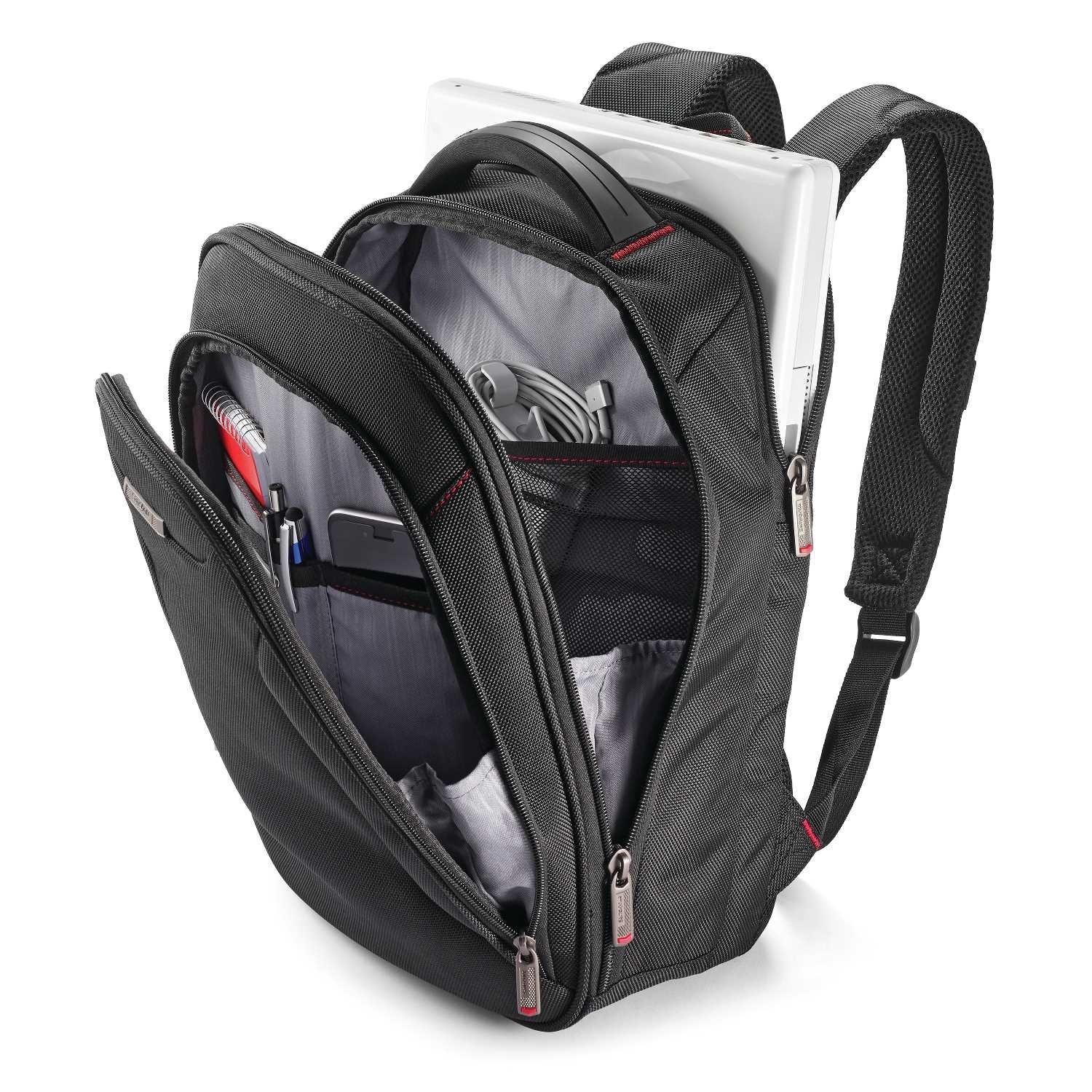 Foto 4 | Mochila Samsonite Xenon 3.0 Checkpoint Friendly Negra - Venta Internacional