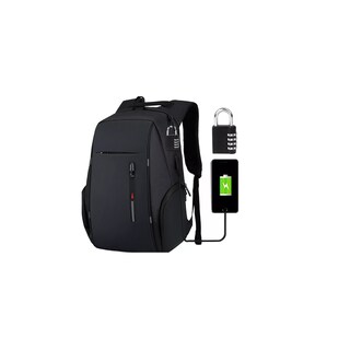 Foto 1 | Mochila Fashion Travel con Carga Usb para Portátil de 15,6 Pulgadas - Venta Internacional