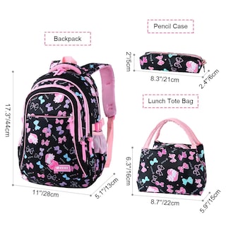 Foto 7 | Mochila Vibiger School 3 En 1 Con Bolsa De Almuerzo Y Lapicera - Venta Internacional