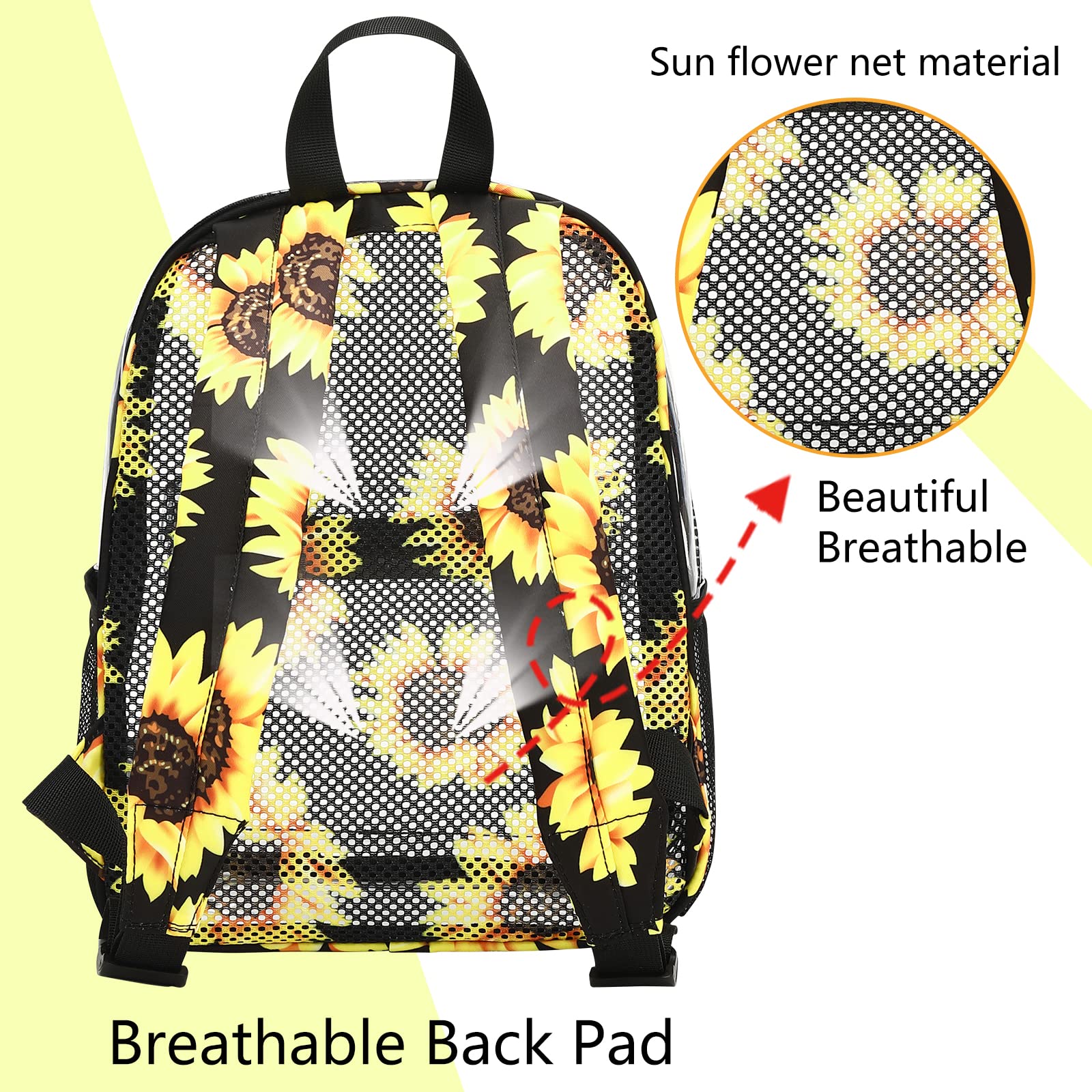 Foto 4 | Mochila Btoop Transparente de Plástico Aprobada - Venta Internacional