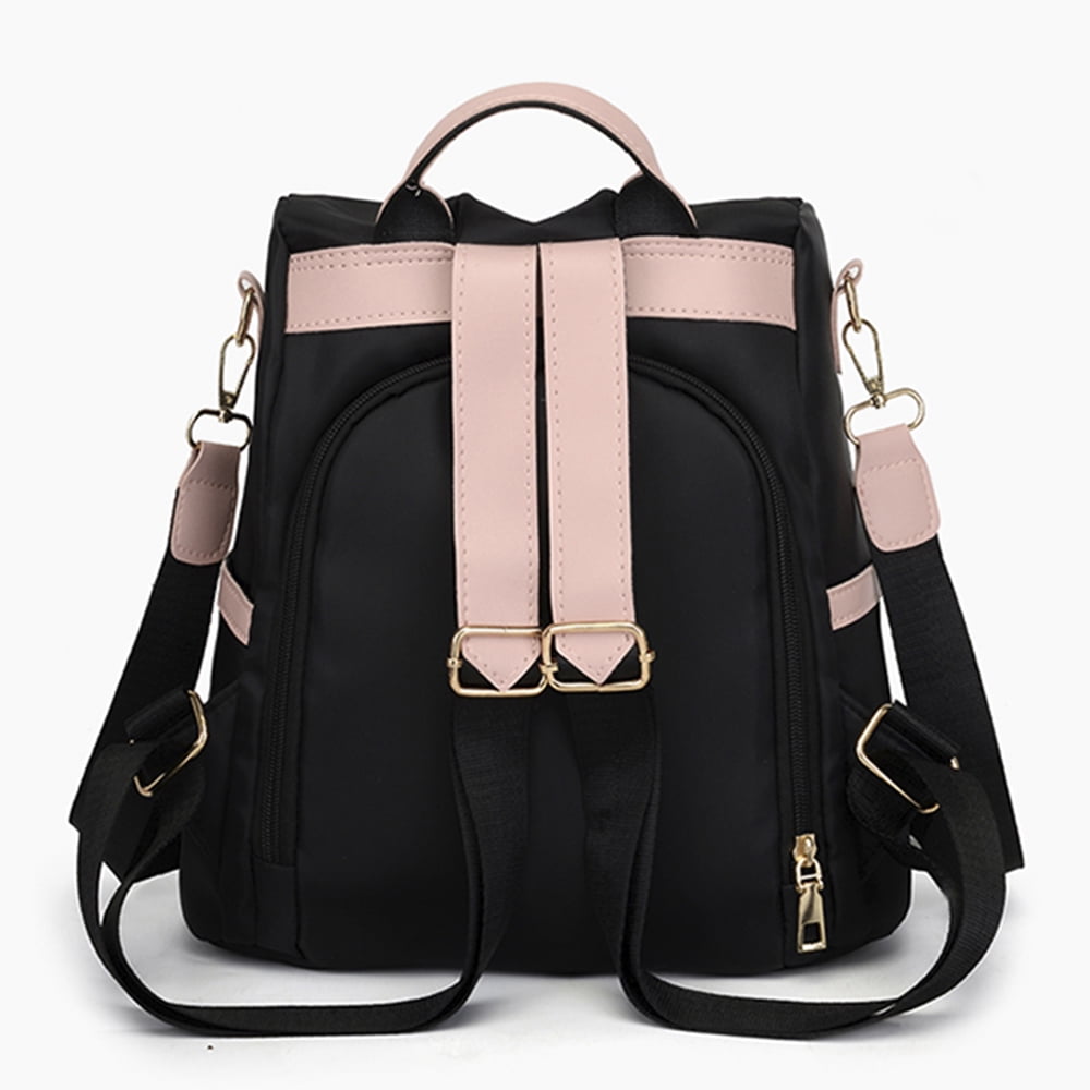 Foto 7 pulgar | Mochila Tcwhniev Casual de Nailon Negra para Mujer - Venta Internacional