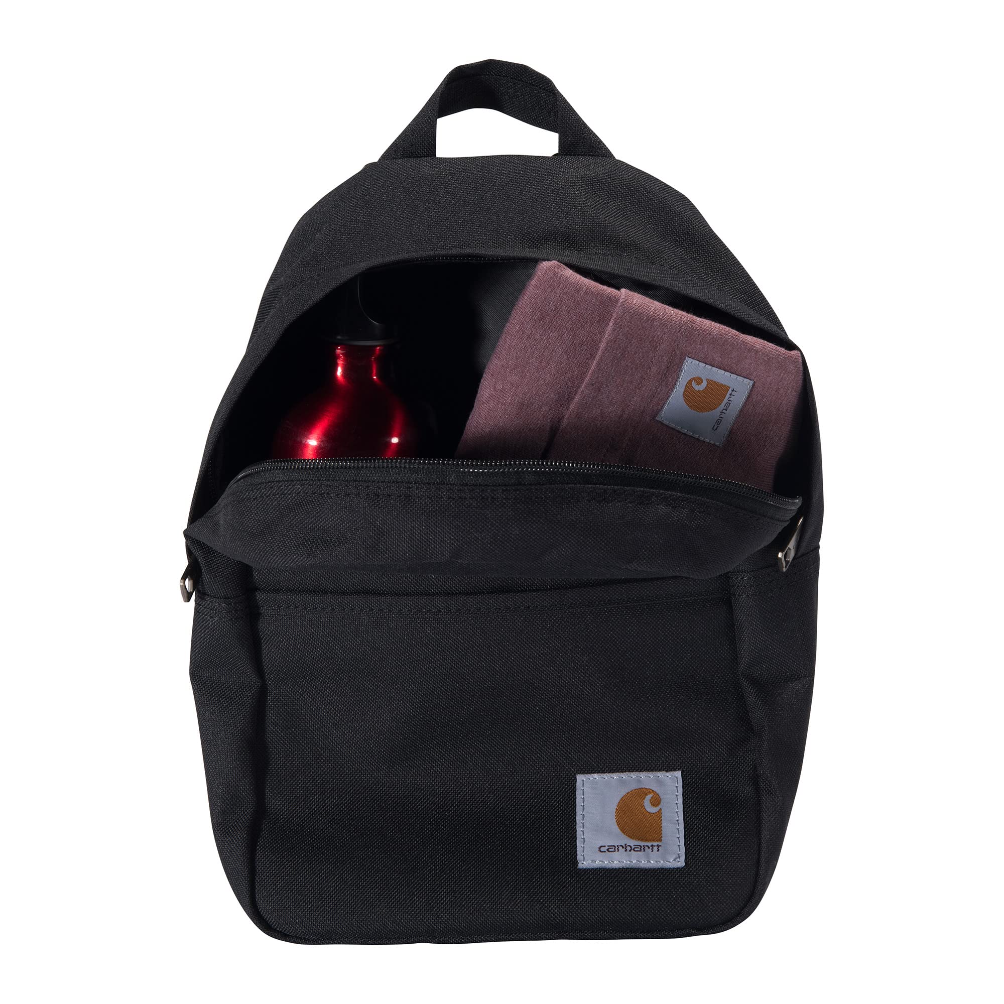 Foto 5 pulgar | Mochila Carhartt Classic Mini Durable Resistente Al Agua Negra - Venta Internacional