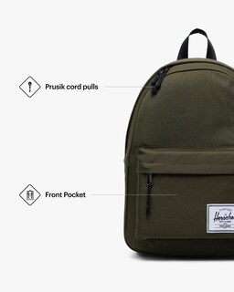 Foto 4 | Mochila Herschel Supply Co. Herschel Classic Ivy Green - Venta Internacional