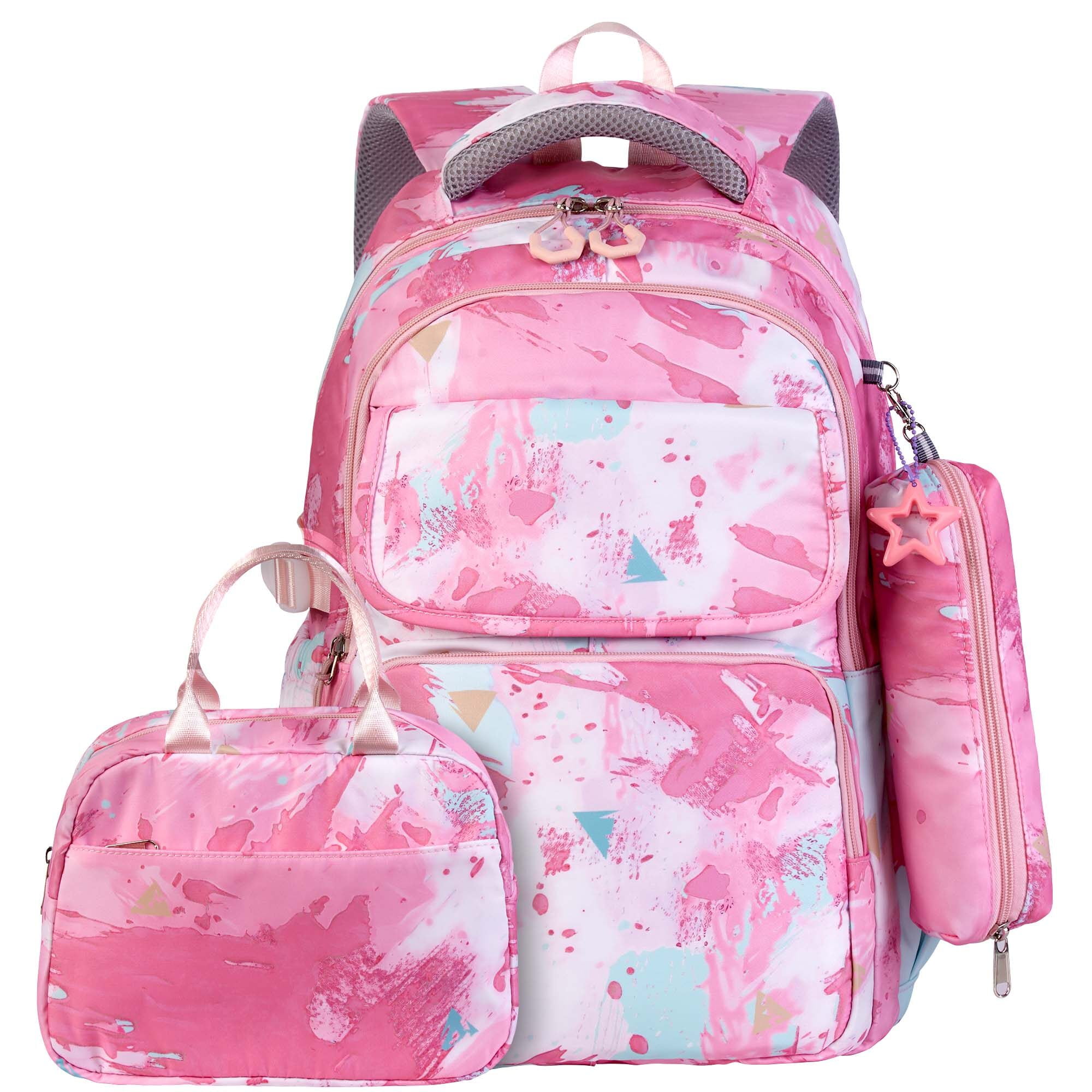 Foto 2 pulgar | Mochila Escolar Vbiger Impermeable para Niñas Con Bolsa De Almuerzo - Venta Internacional